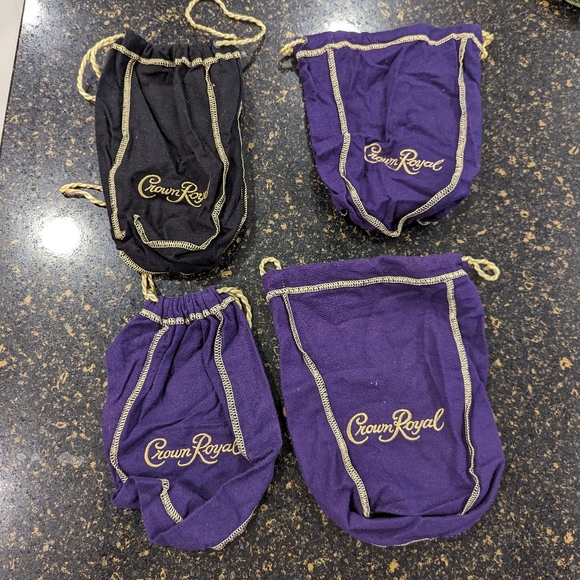 Lot of 4 Crown Royal bags - Picture 8 of 10